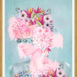 Cuadro Woman in flowers II