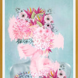 Cuadro Woman in flowers II
