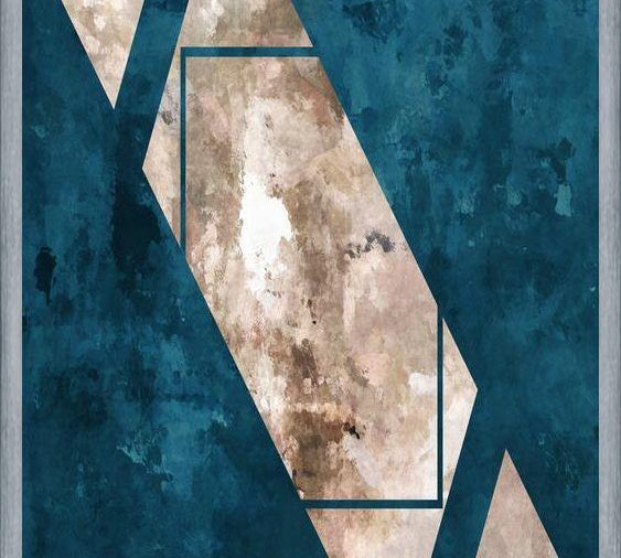 Cuadro Abstracto sobre Geométrico 3