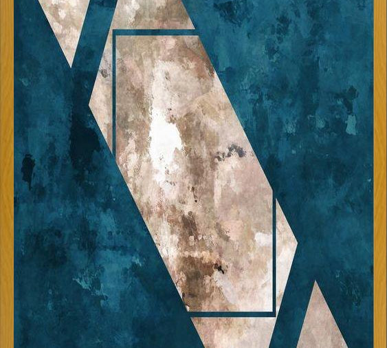 Cuadro Abstracto sobre Geométrico 3