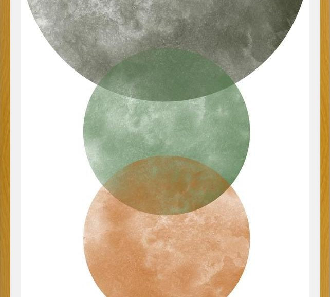 Cuadro Overlapping Circles