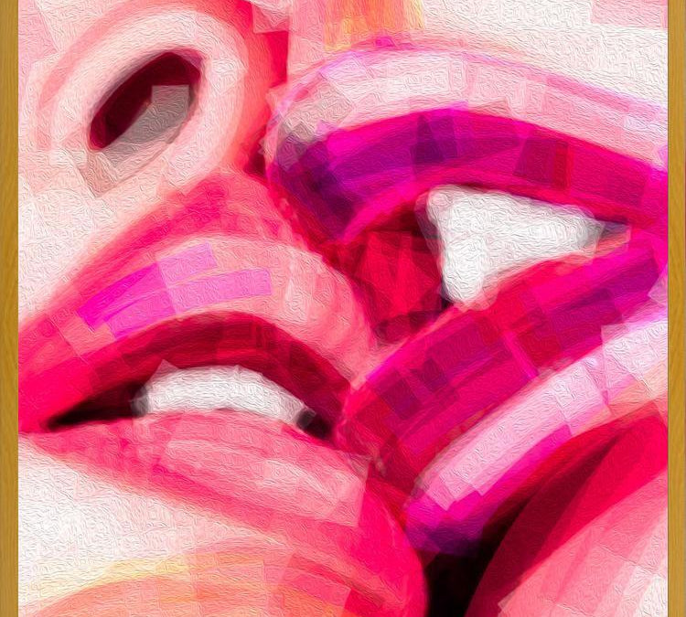 Cuadro Square Kiss