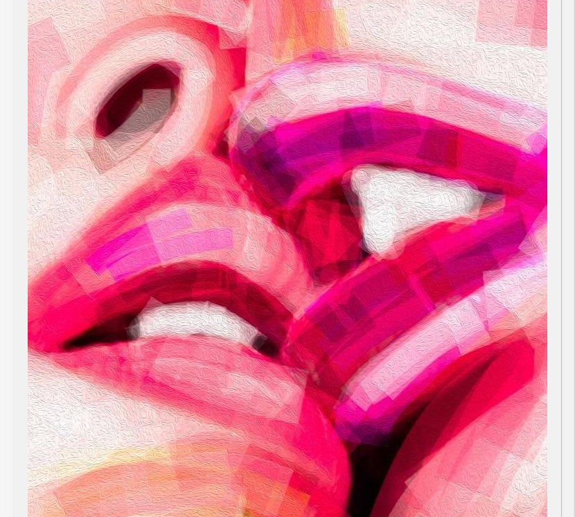 Cuadro Square Kiss