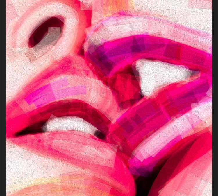Cuadro Square Kiss