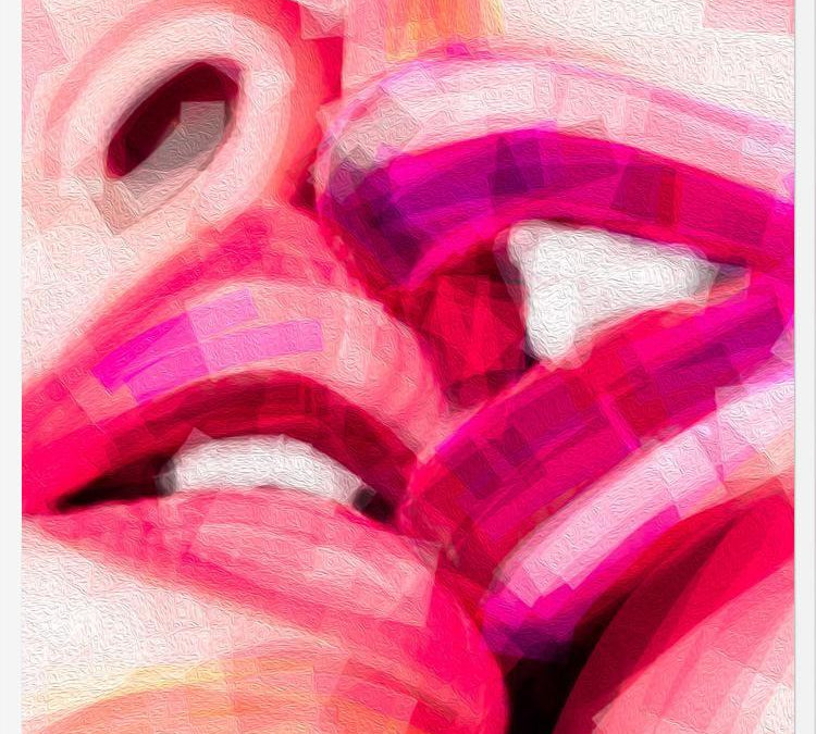 Cuadro Square Kiss