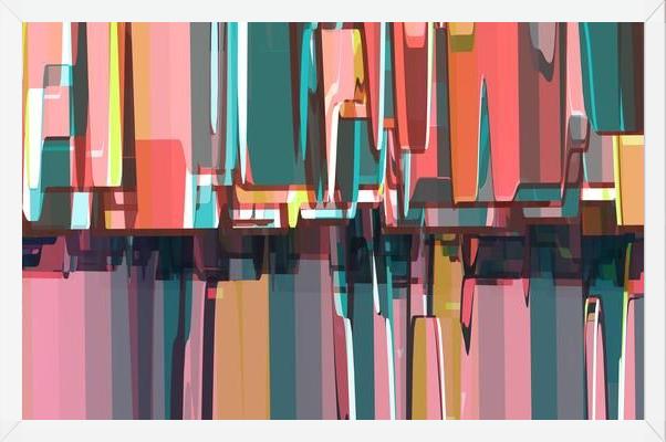 Cuadro Abstract Composition 639