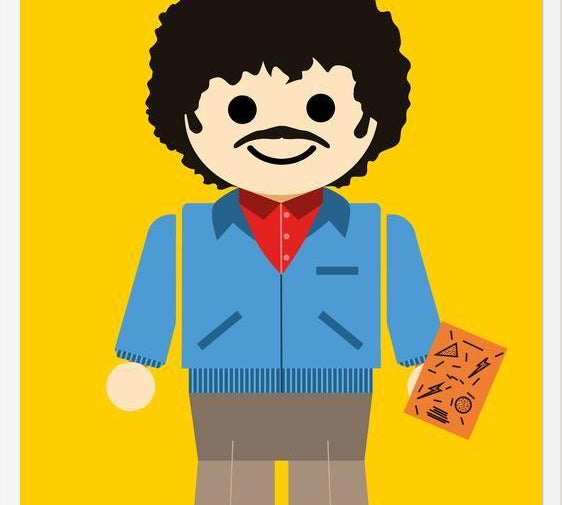 Cuadro Ross Geller Toy