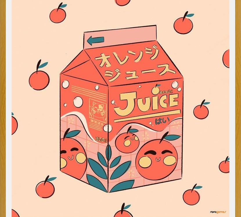 Cuadro Orange Juice Box