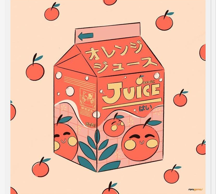 Cuadro Orange Juice Box