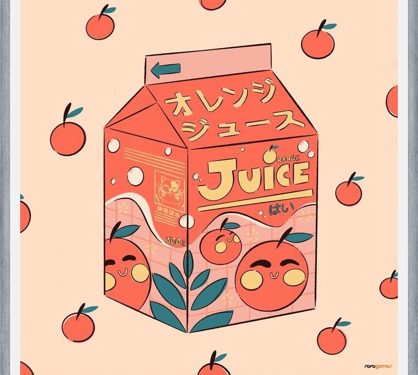 Cuadro Orange Juice Box