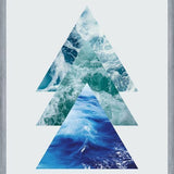 Cuadro Ocean Triangles