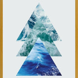 Cuadro Ocean Triangles