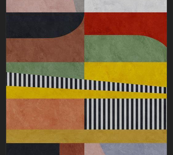 Cuadro Rayas abstractas 2