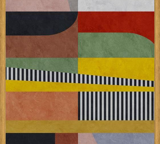 Cuadro Rayas abstractas 2