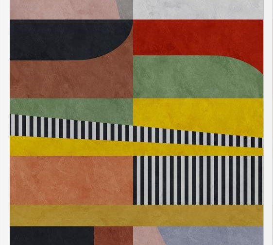 Cuadro Rayas abstractas 2