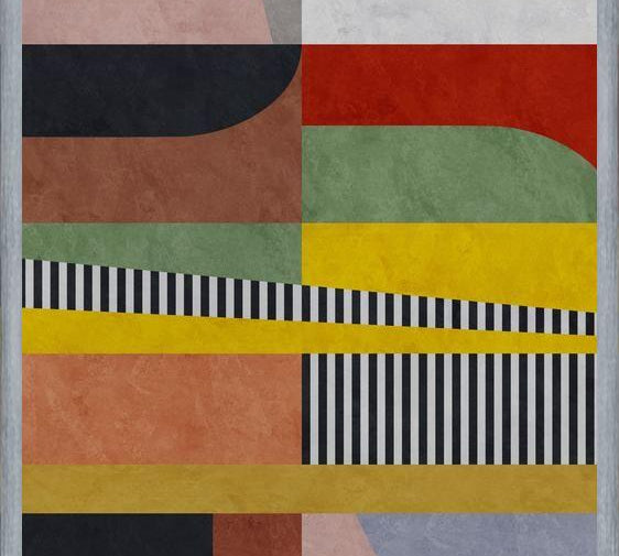 Cuadro Rayas abstractas 2