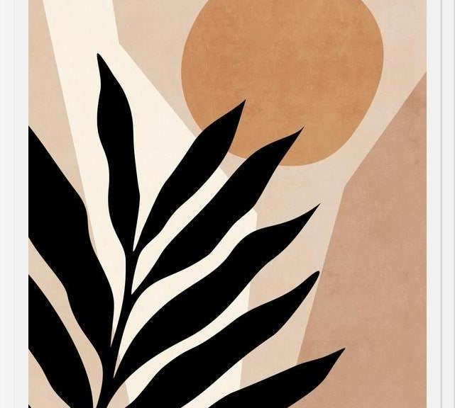 Cuadro TERRACOTTA LEAF