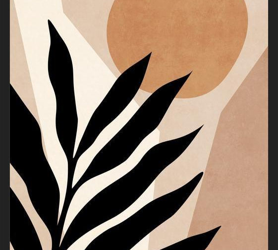 Cuadro TERRACOTTA LEAF