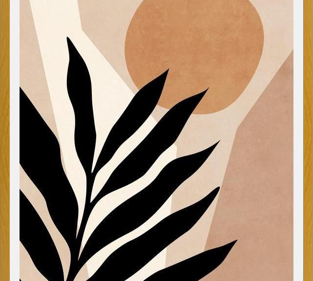 Cuadro TERRACOTTA LEAF