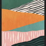 Cuadro Modern irregular Stripes 02