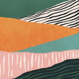 Canvas Modern irregular Stripes 02