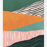 Cuadro Modern irregular Stripes 02