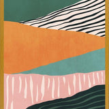 Cuadro Modern irregular Stripes 02