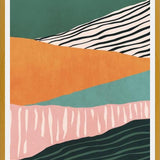 Cuadro Modern irregular Stripes 02