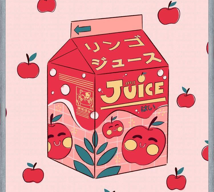 Cuadro Apple Juice Box