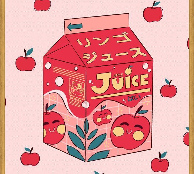 Cuadro Apple Juice Box