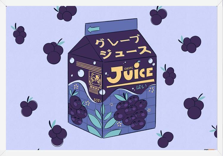 Cuadro Grape Juice Box