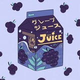 Canvas Grape Juice Box