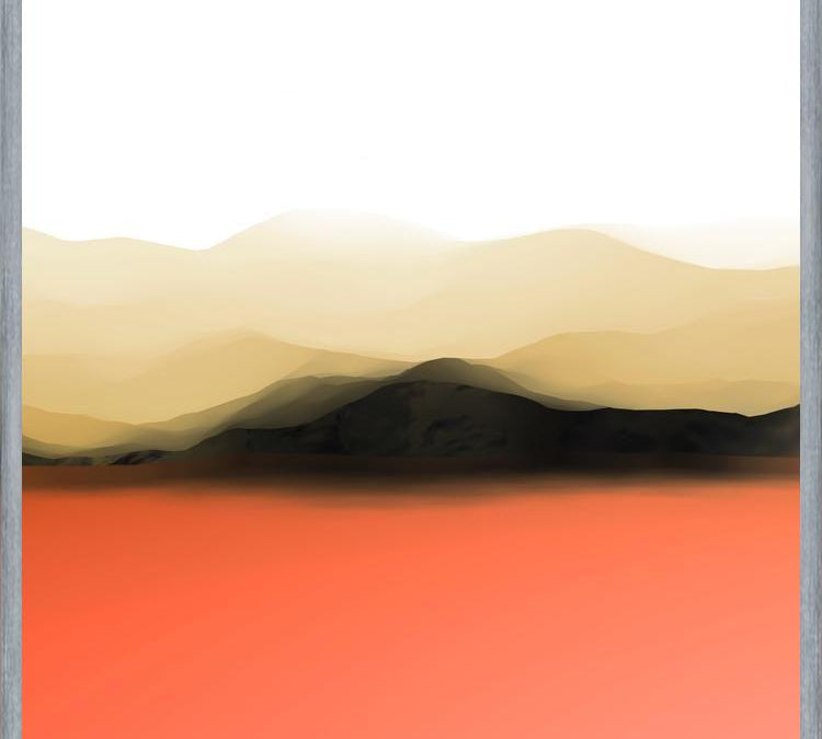 Cuadro Mountainous View 3