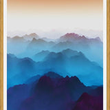 Cuadro Bluish Mountains