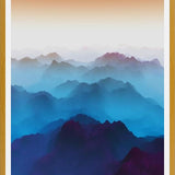 Cuadro Bluish Mountains
