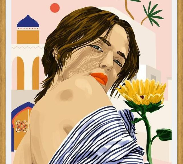 Cuadro I Travel, I Become  Morocco Architecture