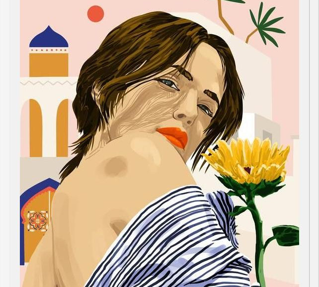 Cuadro I Travel, I Become  Morocco Architecture