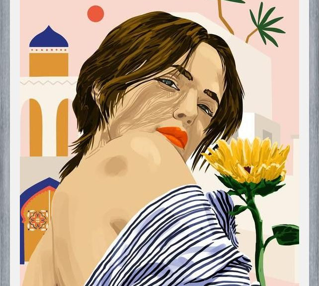 Cuadro I Travel, I Become  Morocco Architecture