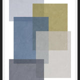 Cuadro Colección Colores - Blue & Gold