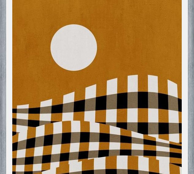 Cuadro Checkerboard Landscape 01