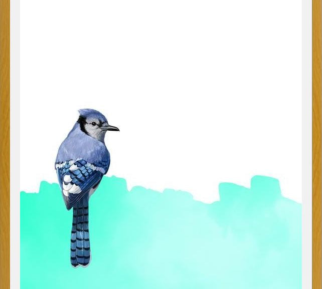 Cuadro The Bird And The Painting
