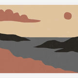 Cuadro Terroso Landscape