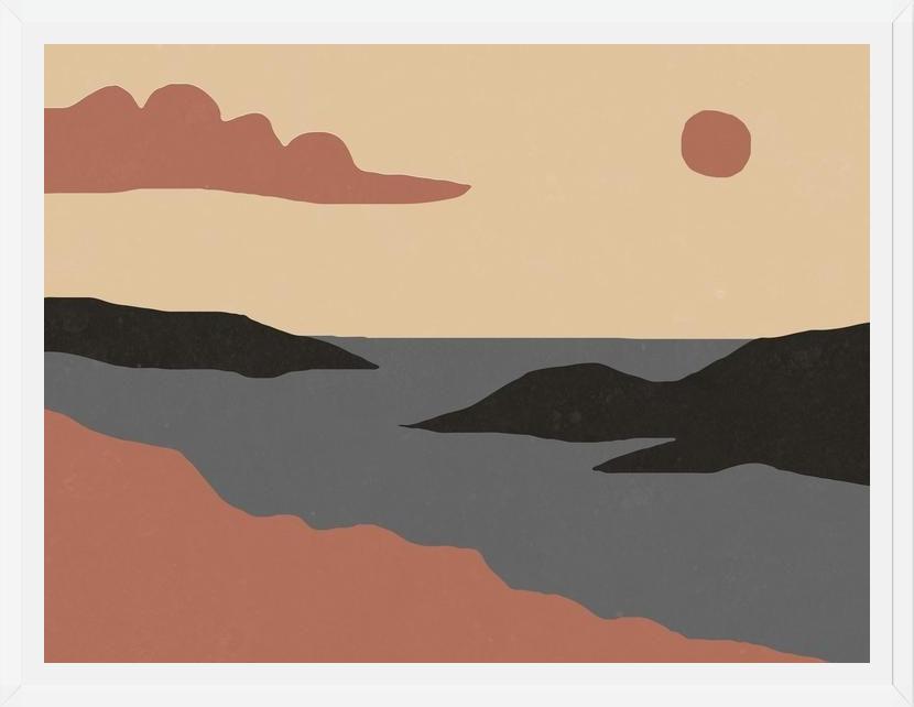 Cuadro Terroso Landscape