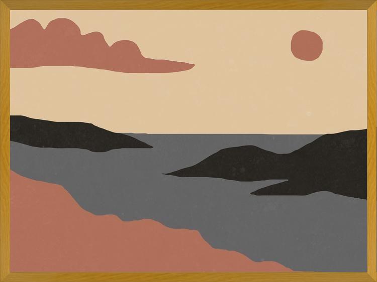 Cuadro Terroso Landscape