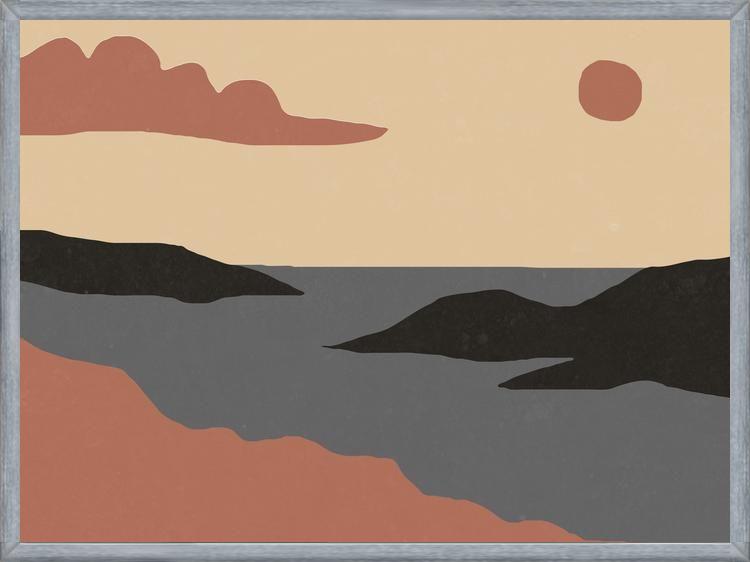 Cuadro Terroso Landscape