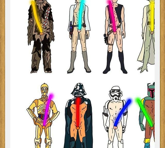 Cuadro Lightsabers