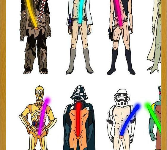 Cuadro Lightsabers