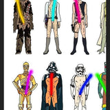 Cuadro Lightsabers