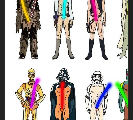 Cuadro Lightsabers