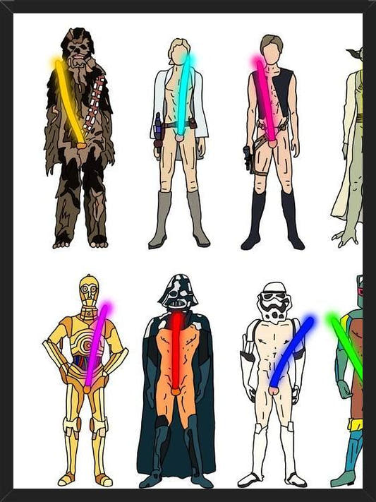 Cuadro Lightsabers